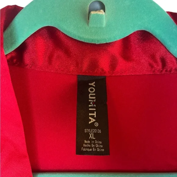 Youmita Red Robe - Picture 4 of 6